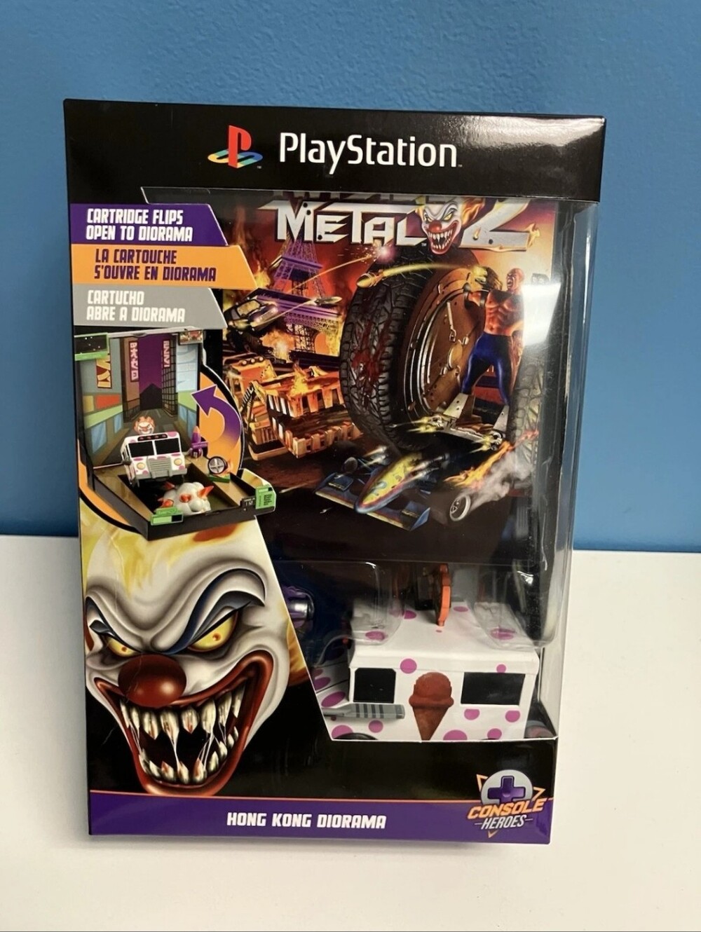 Twisted Metal 2 Diorama Console Heroes PlayStation Series 1 Brand New